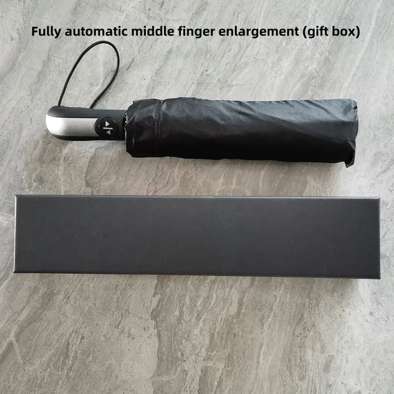 Folding Umbrella Automatic Eccentric Personality International Gesture - Bellarte Enchanté Folding Umbrella Automatic Eccentric Personality International Gesture